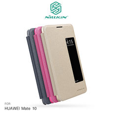 NILLKIN HUAWEI Mate 10 星音勻皮套玫瑰紅