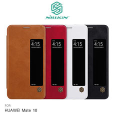 NILLKIN HUAWEI Mate 10 秦系列皮套白色
