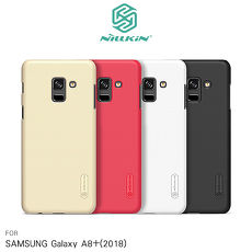 NILLKIN SAMSUNG Galaxy A8+(2018) 超級護盾保護殼白色
