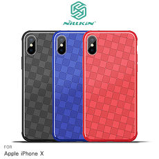 NILLKIN Apple iPhone X 星奇保護套紅色