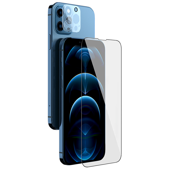 NILLKIN Apple iPhone 13 mini/13/13 Pro/13 Pro Max 二合一套裝玻璃貼（螢幕玻璃貼＋鏡頭貼）iPhone 13 Pro