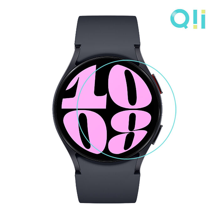 Qii SAMSUNG Galaxy Watch6 (40mm)(44mm)、 Watch 6 Classic(43mm)(47mm)玻璃貼 Watch 6 Classic (43