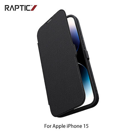 RAPTIC Apple iPhone 15/15 Plus/15 Pro/15 Pro Max Urban Folio 皮套iPhone 15 Pro Max