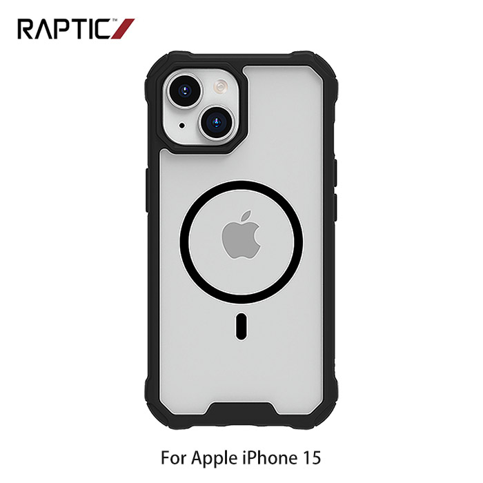 RAPTIC Apple iPhone 15/15 Plus/15 Pro/15 Pro Max Air 2.0 MagSafe 保護殼iPhone 15 Pro