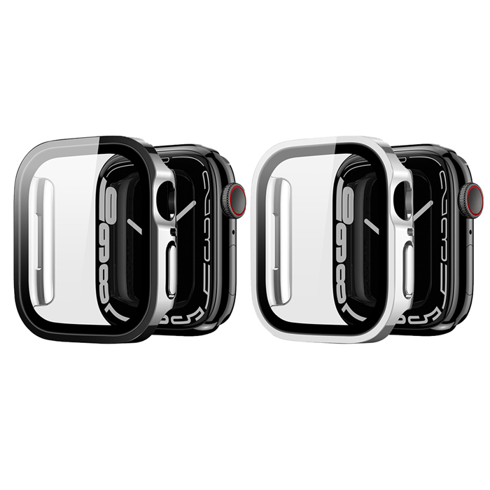 DUX DUCIS Apple 蘋果 Watch S10 2024最新第十代 (42mm/46mm) Hamo PC 保護殼42mm-黑色