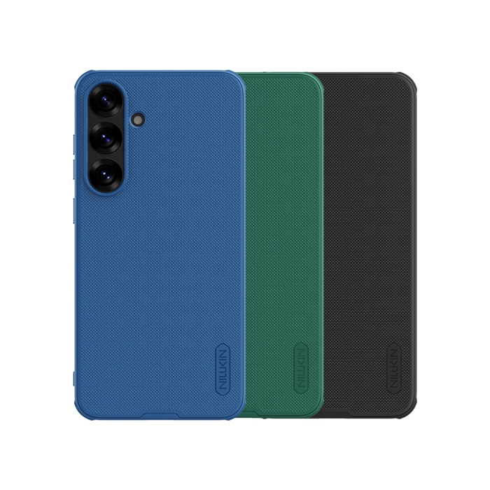 NILLKIN SAMSUNG 三星 Galaxy S25 / S25+ 磨砂護盾 Pro 保護殼 保護套 手機殼 雙料殼 防摔殼 四角氣囊深綠-S25