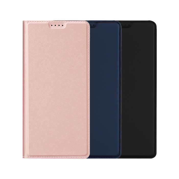 DUX DUCIS Redmi 紅米 Note 14 / 14Pro / 14 Pro+ 5G SKIN Pro 皮套 側翻皮套 插卡 可立 保護套 手機套玫瑰金-14