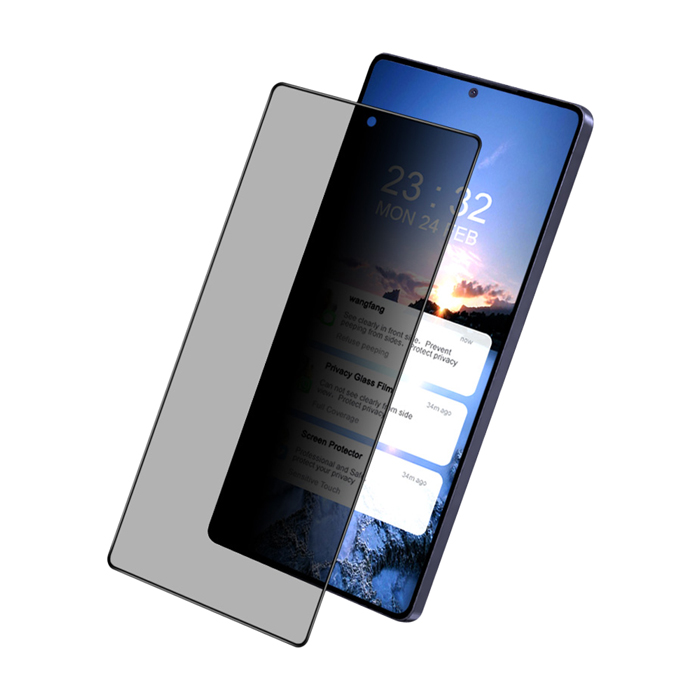 Imak SAMSUNG 三星 Galaxy S25系列 防窺玻璃貼(可指紋解鎖) 玻璃膜 鋼化膜 螢幕貼 保護貼 防偷窺S25+