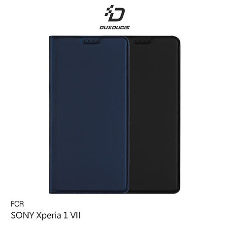 DUX DUCIS SONY Xperia 1 VII SKIN Pro 皮套 側翻皮套黑色