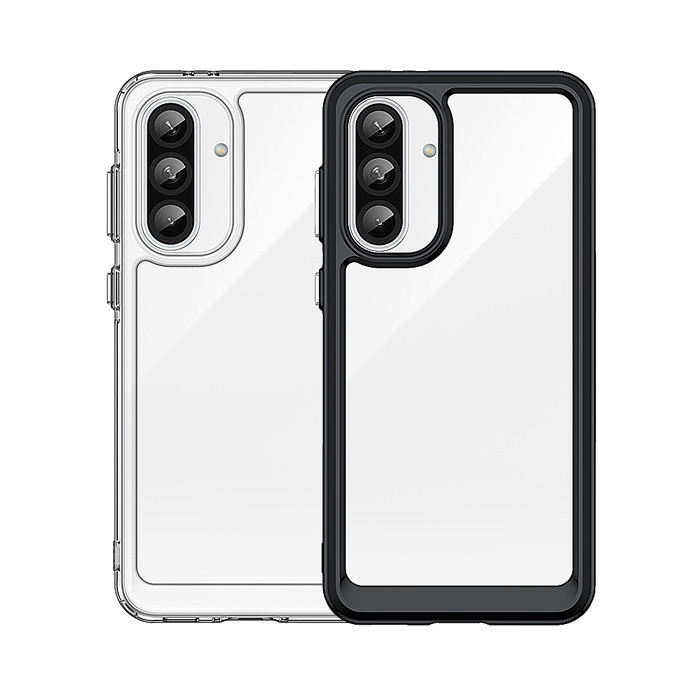 QinD SAMSUNG 三星 Galaxy A16/A26/A36/A56 5G 雙料太空殼 手機殼A16-透明