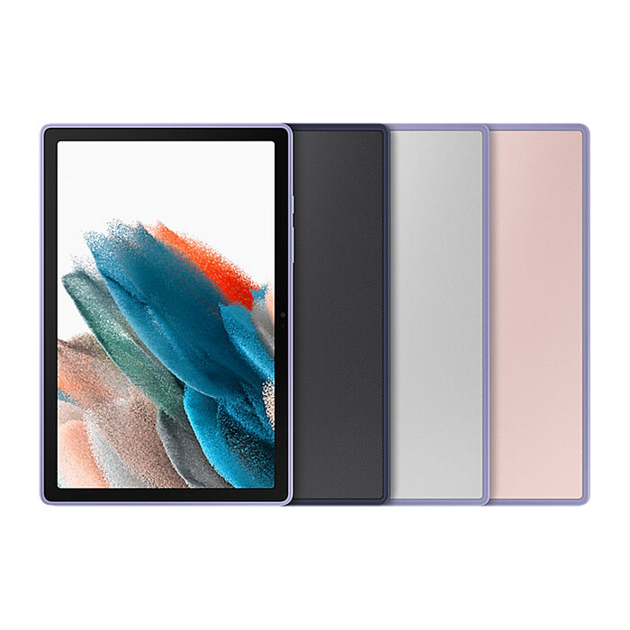 Samsung 三星Galaxy Tab A8 彩色邊框透明平板保護殼