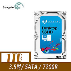 Seagate 希捷 1TB 3.5吋SATAIII 固態混合硬碟 (ST1000DX002)