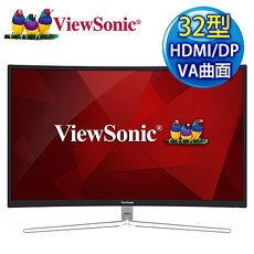 ViewSonic優派 XG3202-C 32型VA曲面144Hz極速電競螢幕