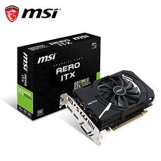 MSI 微星 GTX 1050 Ti AERO 4G OCV1 顯示卡