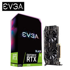 EVGA 艾維克 RTX2080 8G Black Edition BP GAMING GDDR6 PCI-E 顯示卡(08G-P4-2081-KR)
