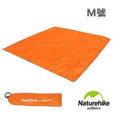 Naturehike戶外6孔帳篷地席 天幕帳布 M號3.4人 橙色