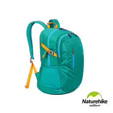Naturehike 30L亮彩輕量耐磨機能登山後背包 孔雀綠