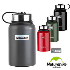 Naturehike不鏽鋼戶外時尚保溫瓶600ml 四色