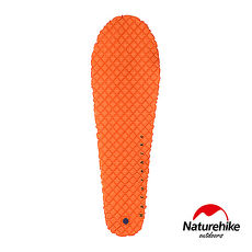 Naturehike 輕量TPU單人木乃伊蛋巢手動充氣睡墊 橙色