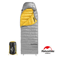Naturehike 超輕量加厚款信封式保暖羽絨睡袋 星空灰