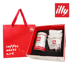 【illy】意利典藏咖啡禮盒(中焙咖啡豆+中焙掛耳五包)