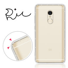 RedMoon Xiaomi 紅米 NOTE4 防摔氣墊透明TPU手機軟殼