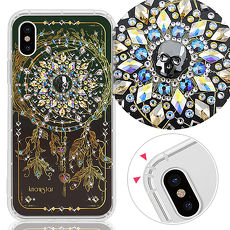 KnowStar APPLE iPhone XS / X 奧地利彩鑽防摔手機殼-戰神