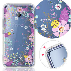 【客製化】YOURS HTC 全系列 奧地利彩鑽防摔手機殼-森林樂章