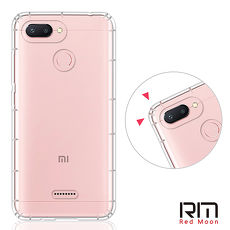 RedMoon Xiaomi 紅米6 防摔透明TPU手機軟殼