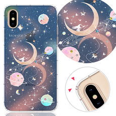 KnowStar APPLE iPhone XS Max 6.5吋 奧地利彩鑽防摔手機殼-星象儀