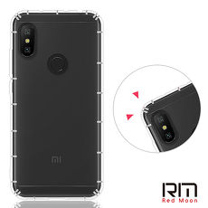 RedMoon Xiaomi 紅米 Note6 Pro 防摔透明TPU手機軟殼