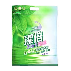 【潔倍】護纖草本洗衣粉(4.5kgx4包/箱)