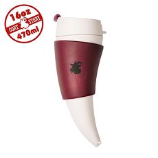 Goat Mug 16oz山羊角咖啡杯-酒紅