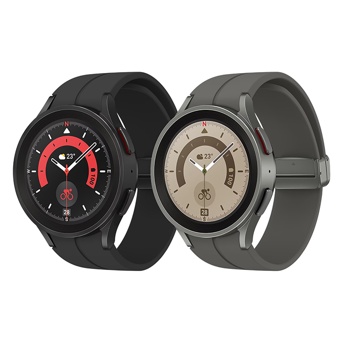 SAMSUNG Galaxy Watch5 Pro 45mm 藍牙版智慧手錶(R920)鈦炫黑