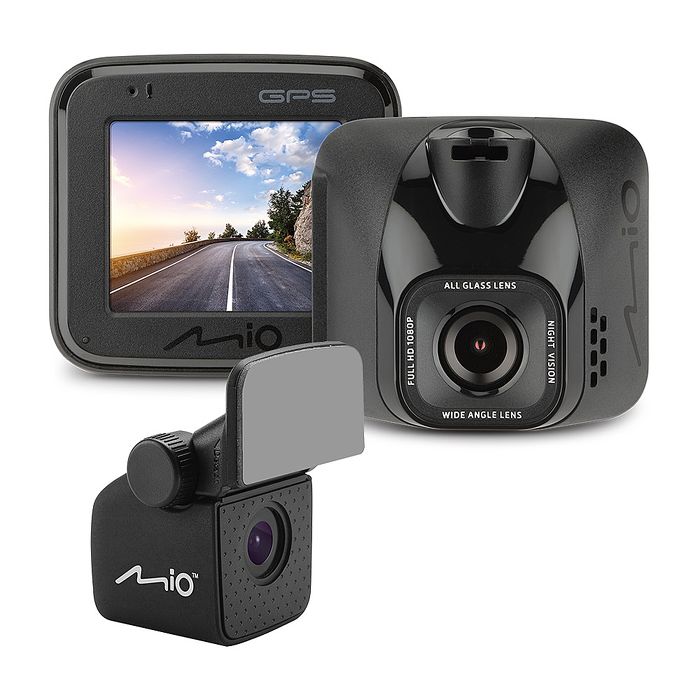 Mio MiVue C550 夜視進化 支援雙鏡 GPS+測速 大光圈 行車紀錄器