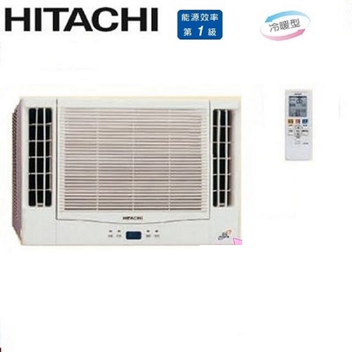 【僅一台特惠價】HITACHI日立 3-4坪一級變頻冷暖雙吹窗型冷氣RA-25NV【贈基本安裝+舊機回收】