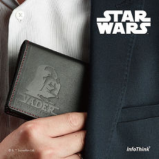 InfoThink STARWARS黑武士經典皮革名片夾USB 32GB