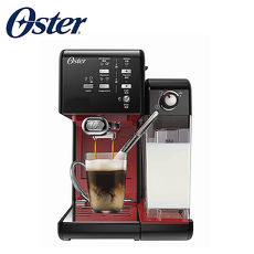 美國OSTER 頂級義式膠囊兩用咖啡機(搖滾黑)