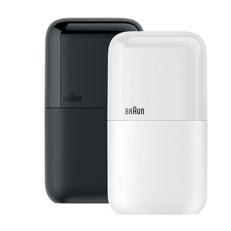 德國百靈BRAUN-黑子彈口袋電鬍刀(M1011簡約白/M1012酷炫黑) (員購特賣)M1011簡約白
