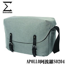 SUMMATION APOLLO阿波羅S0204攝影側背包 相機背包 (淺灰) 防潑水 台灣代理商公司貨