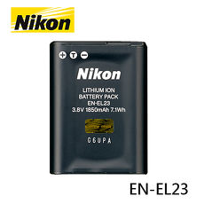 NIKON 尼康 EN-EL23 電池 ENEL23 鋰電池 盒裝 原廠電池 P600 P610 P900 B700 適用