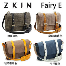 ZKIN Fairy E 單肩 相機包 側背包 斜背包 可容一機一鏡 (橡膠黑色)