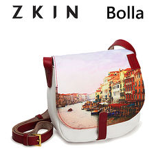 ZKIN Bolla 單肩 相機包 側背包 手提包 公事包 旅遊包 (彩繪紅色)