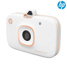 HP Sprocket 2in1 口袋相印機(冰晶白/豔夏紅)豔夏紅