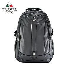 【TRAVEL FOX 旅狐】雙色尼龍輕量休閒後背包 TB586-13 灰色