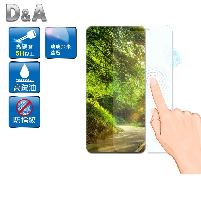 D&A Apple iPhone Xs Max (6.5吋)日本電競5H↗螢幕保護貼(NEW AS玻璃奈米)