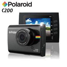 【Polaroid 寶麗萊】C200 1080P 碰撞感應 移動偵測 行車記錄器 (加贈16G記憶卡)
