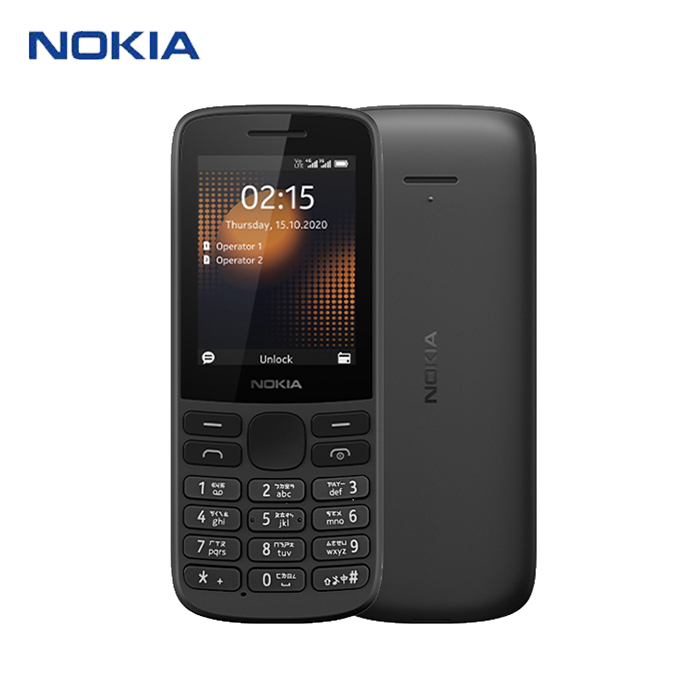 Nokia 215 4G 雙卡雙待 直立式手機 無相機 黑色 (資安版)