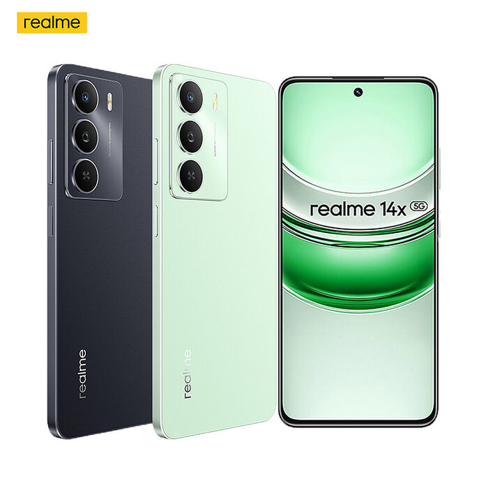 realme 14x 6G/128G 5G智慧手機曜石黑