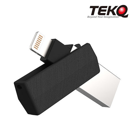 Tekq Iphone 32gb 隨身碟蘋果認證台灣製造使用蘋果原廠接頭蘋果pc 兩用 Swivel 網路 喇叭 周邊 儲存 Myfone購物